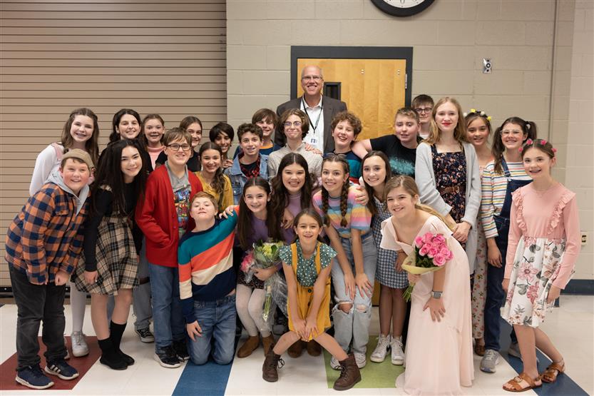 The community attends the encore performance from Brentwood Middle